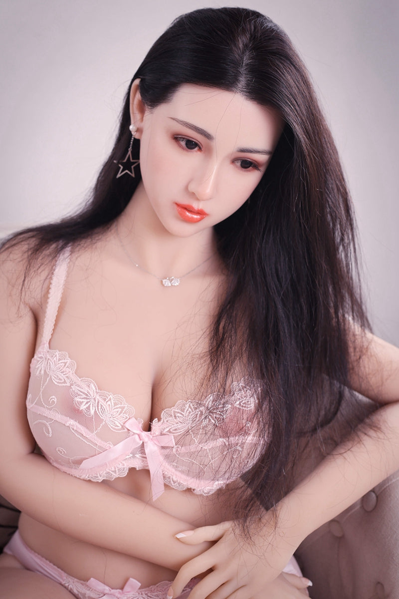 Nelly 161cm Fat Life Size Love Doll Implanted Hair