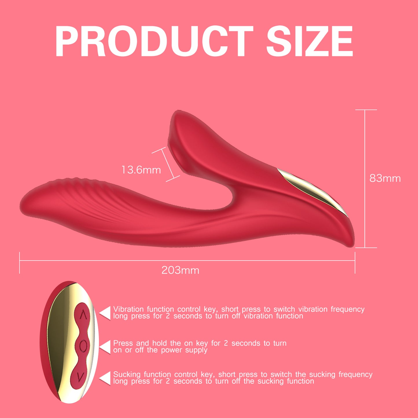 Sucking Rabbit Vibrator 10 Speeds