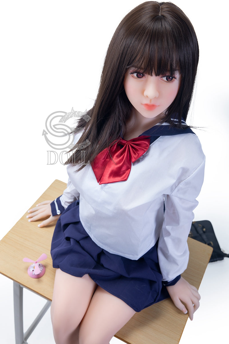 Aki 4ft9 Mini TPE Sex Doll Real Life Size Full Body Love Doll for Male