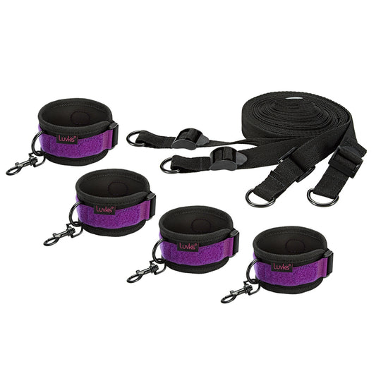 Sex Bondage Restraints Bed Restraints Set Adult Sex Toy for Women and Couples