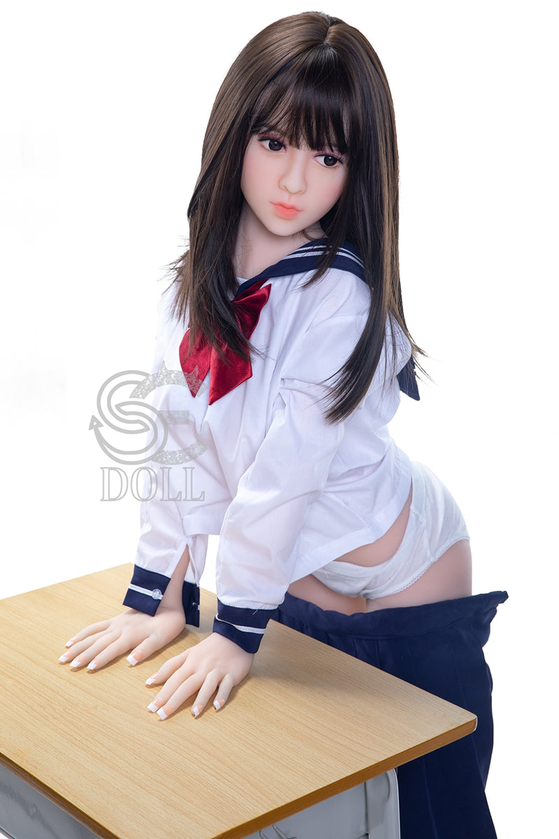Aki 4ft9 Mini TPE Sex Doll Real Life Size Full Body Love Doll for Male