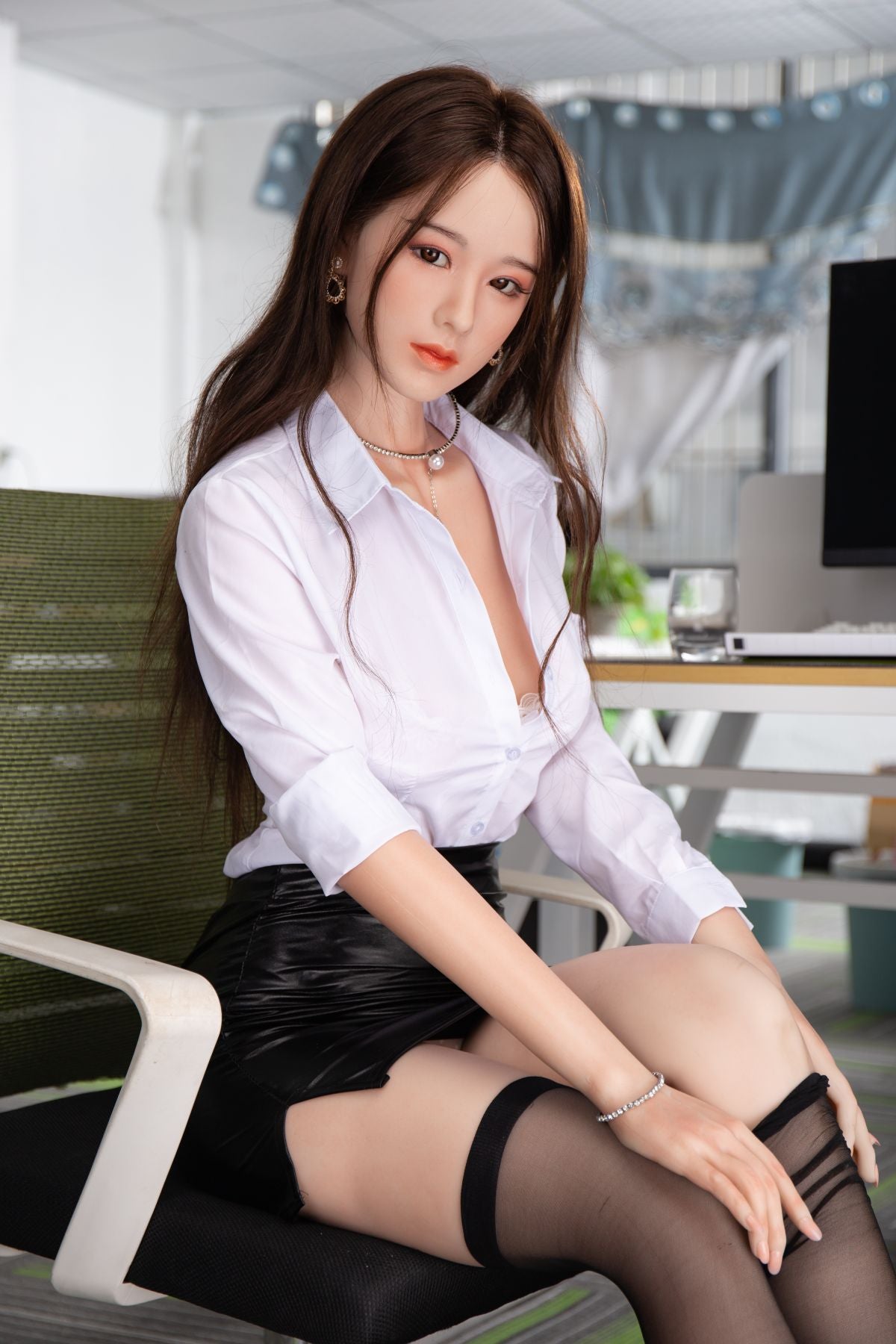 5.58ft Realistic Full Body Silicone Love Doll for Men Ayami